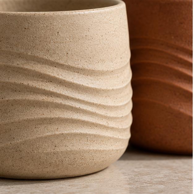 pebblemora dune ripple cup pair 鈥?view 3