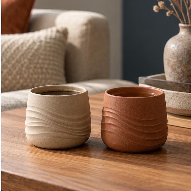 pebblemora dune ripple cup pair 鈥?view 4